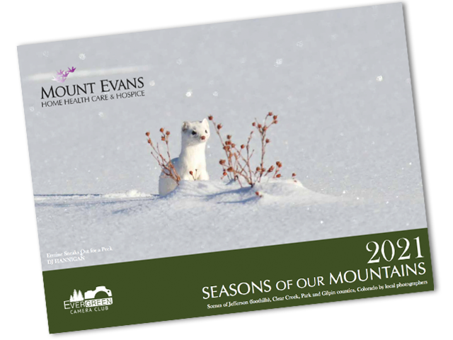 Mount Evans Hospice / ECC Calendar Completed