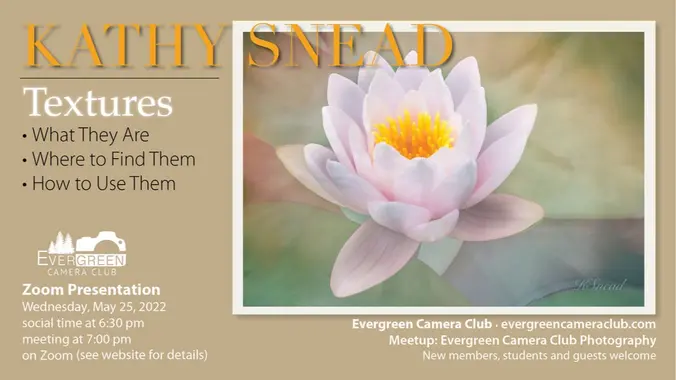 May 25th T&T: Using Textures with Kathy Snead