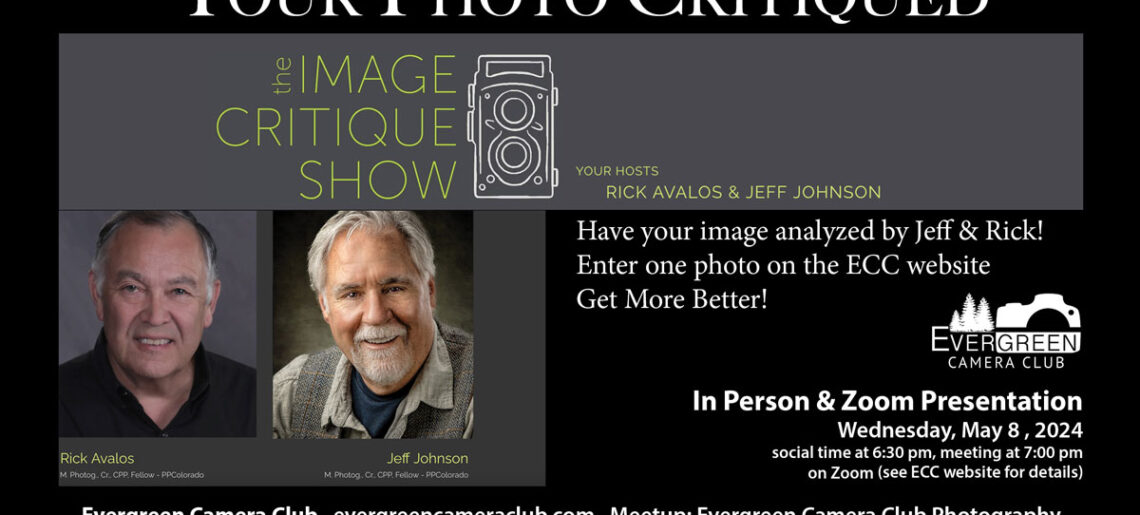 The Image Critique Show Enter photos to get “more better”