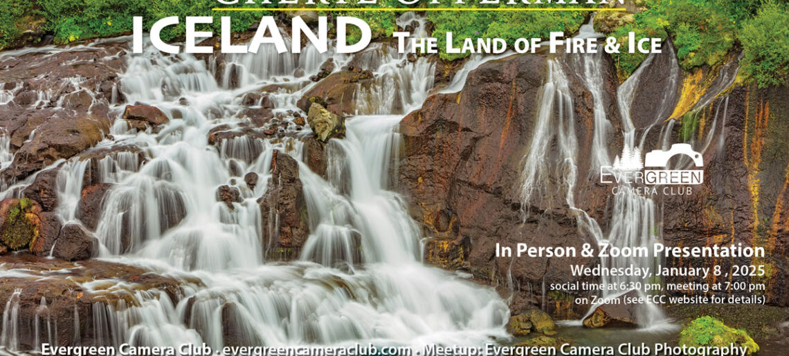 January 8th 2025 General Meeting: Iceland with Cheryl Opperman