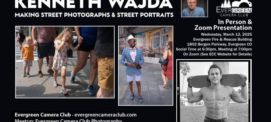 March 12th 2025 General Meeting: Making Street Photographs & Street Portraits with Kenneth Wadja