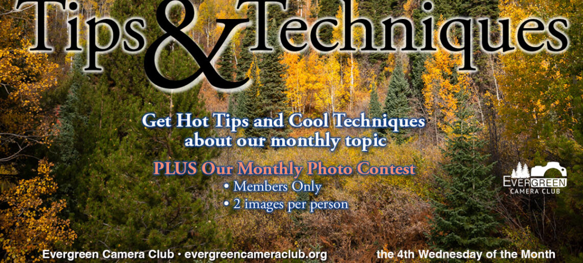 September 23rd 2026 Tip & Techniques: Where to Photograph Fall Foliage – and Contest!